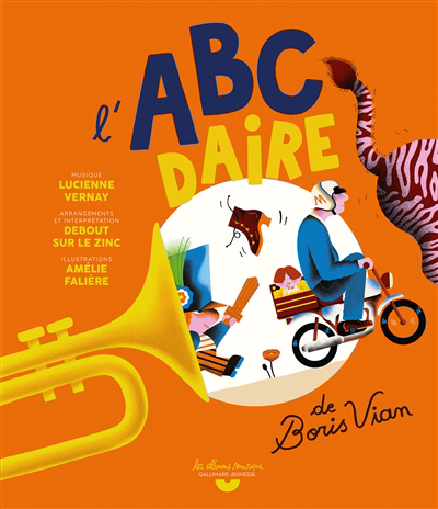 L'ABCdaire de Boris Vian | Vian, Boris (Auteur) | Falière, Amélie (Illustrateur)