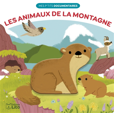 Mes p'tits documentaires en relief - Les animaux de la montagne | Martins, Elsa