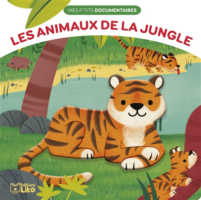 Mes p'tits documentaires en relief - Les animaux de la jungle | Martins, Elsa