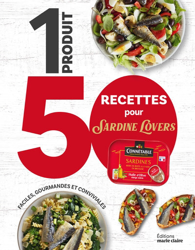 1 produit, 50 recettes avec Connétable : sardines : au fil des saison, facile, sain, économique | 