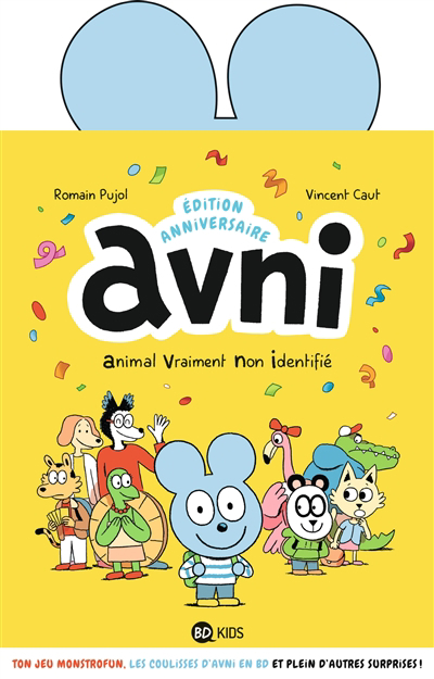 Avni T.01 - Animal vraiment non identifié | Pujol, Romain (Auteur) | Caut, Vincent (Illustrateur)