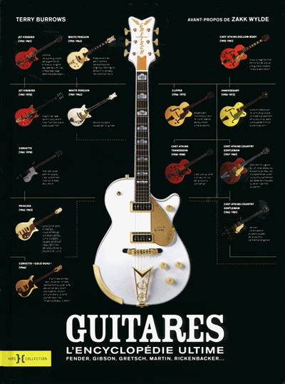 Guitares : L'encyclopédie Ultime  | Burrows, Terry
