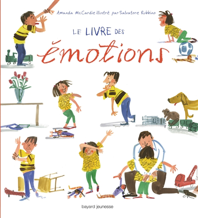 livre des émotions : avec Léo, Coline et Pois Chiche (Le) | McCardie, Amanda (Auteur) | Rubbino, Salvatore (Illustrateur)