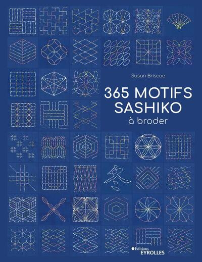 365 motifs sashiko à broder | Briscoe, Susan
