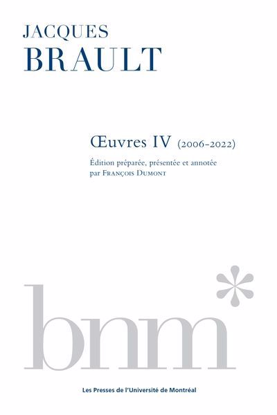 Oeuvres IV (2006-2022) | Dumont, François