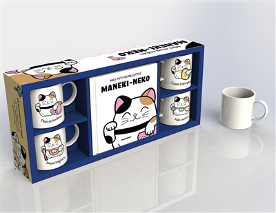 Mini mug cakes maneki neko | Knudsen, Lene (Auteur)