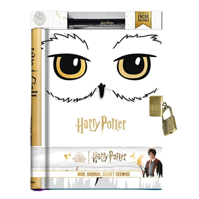 Harry Potter : Mon journal secret Hedwige | Playbac Éditions (Auteur)