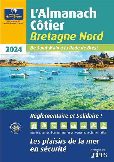 almanach côtier Bretagne Nord 2024 (L') | 