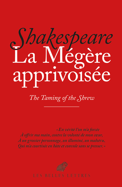 mégère apprivoisée = The taming of the shrew (La) | Shakespeare, William (Auteur)