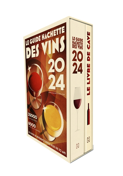 guide Hachette des vins et son livre de cave : coffret premium 2024 (Le) | 