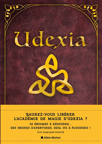 Udexia : livre escape game interactif | 