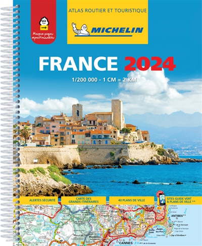 France 2024 : atlas routier et touristique | 
