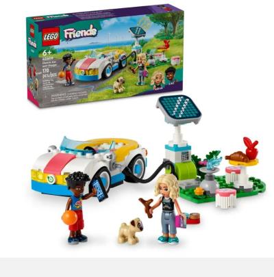 Lego - Friends : La voiture électrique et son chargeur | LEGO®