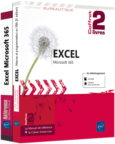 Excel : Microsoft 365 : coffret 2 livres | Rigollet, Pierre (Auteur)
