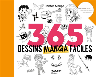 365 dessins manga faciles | Mister Mango