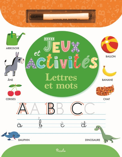 Jeux et activités - Lettres et mots | Grassi, Marcella