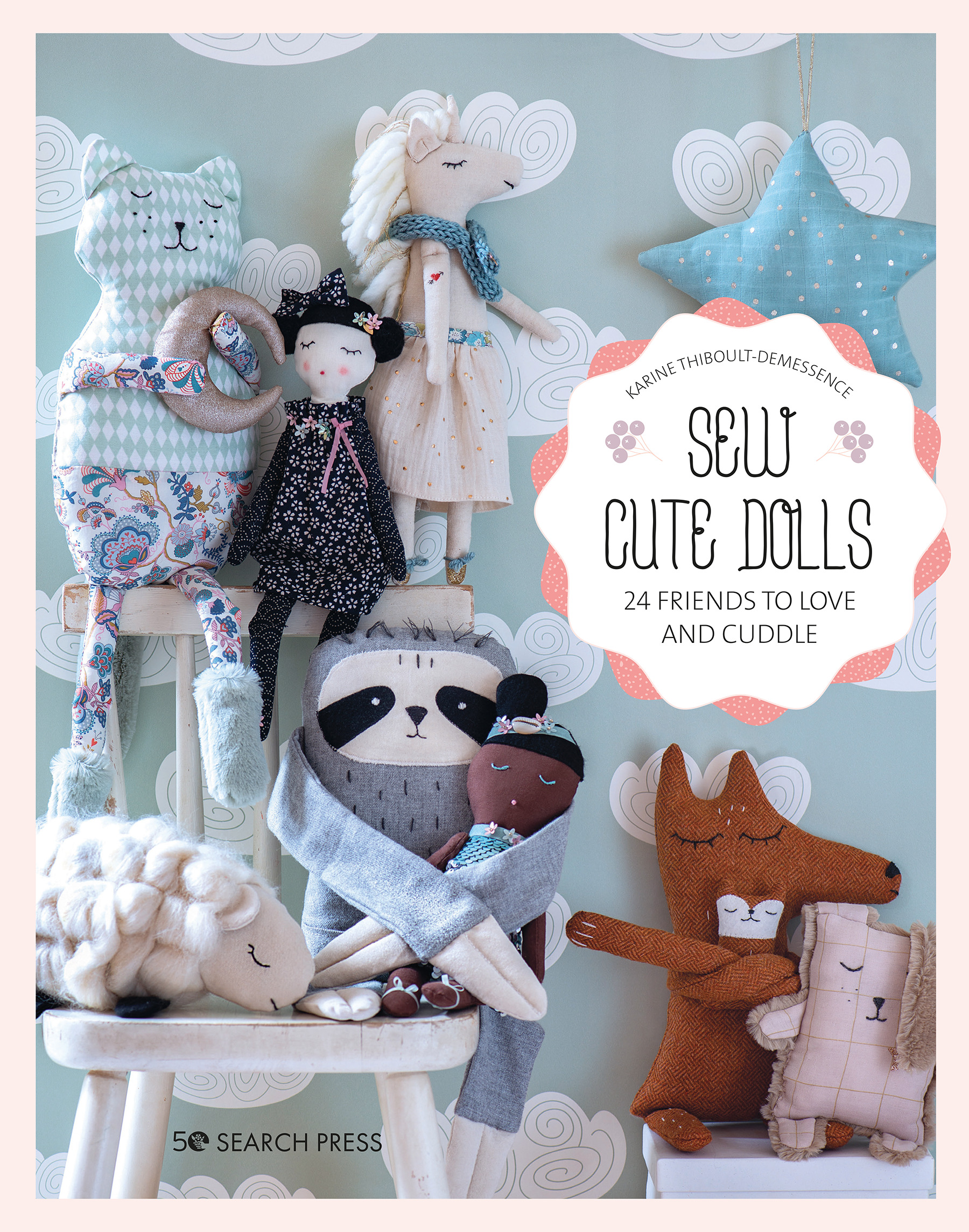 Sew Cute Toys : 24 gifts to make and treasure | Thiboult-Demessence, Karine (Auteur)
