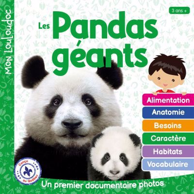 Mon Louloudoc - Les pandas géants | Ouellet, Marie-Claude