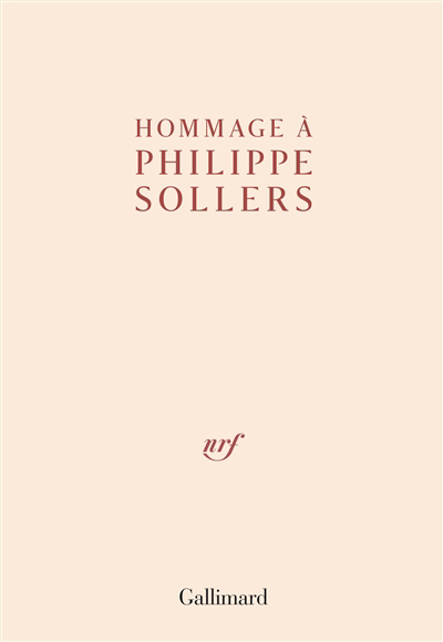 Hommage à Philippe Sollers | 