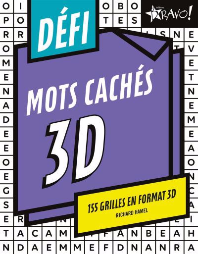 Defi - Mots cachés 3D | Hamel, Richard