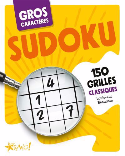 Gros caractères - Sudoku | Beaudoin, Louis-Luc