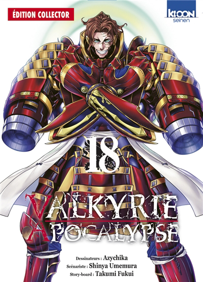 Valkyrie apocalypse T.18 | Umemura, Shinya (Auteur) | Ajichika (Illustrateur) | Fukui, Takumi (Illustrateur)
