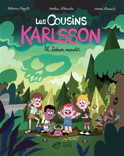 Les cousins Karlsson T.03 - Le trésor maudit | Almeida, Aurélien d' (Auteur) | Damant, Aurore (Illustrateur)
