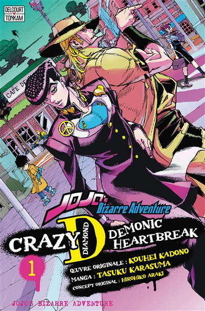 Jojo's bizarre adventure : Crazy D : Demonic Heartbreak T.01 | Kadono, Kôhei (Auteur) | Araki, Hirohiko (Auteur) | Karasuma, Tasuku (Illustrateur)