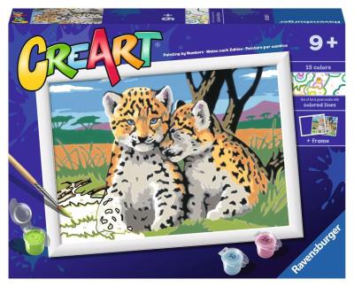 CreArt : Amis du safari | Dessin/coloriage/peinture