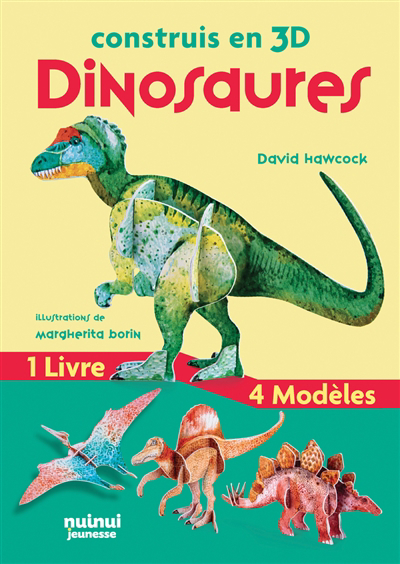 Construis en 3D : Dinosaures NE | Bricolage divers