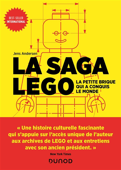 saga Lego : la petite brique qui a conquis le monde (La) | Andersen, Jens (Auteur)