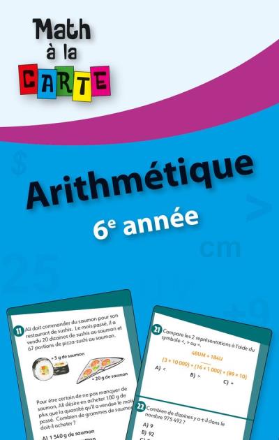 Arithmétique - 6e année | Lefebvre Simard, Geneviève