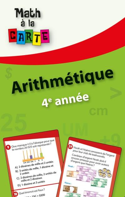 Arithmétique - 4e année | Lefebvre Simard, Geneviève