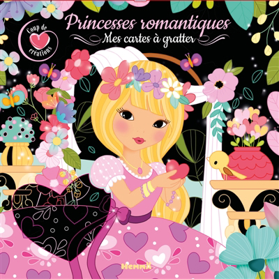 Coup de coeur créations : Princesses romantiques : Mes cartes à gratter | Lescoat, Elen