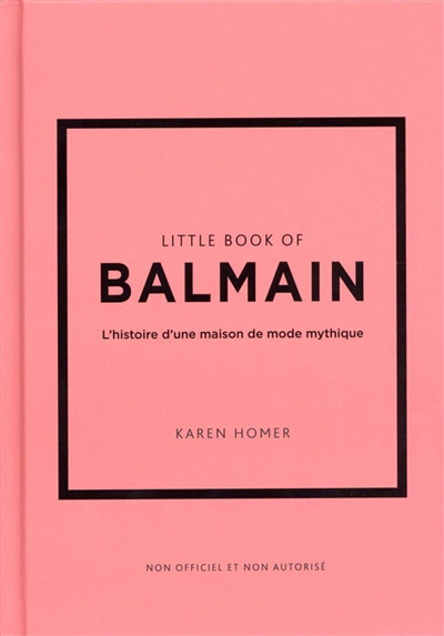 Little book of Balmain | Homer, Karen