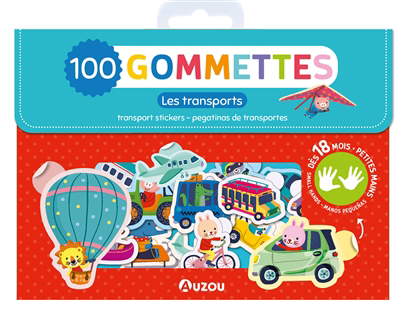 Transports (Les) : 100 gommettes | Ho, Jannie