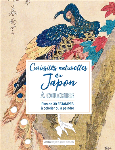 Curiosités naturelles du Japon à colorier : plus de 30 estampes à colorier ou à peindre | 