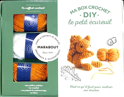 Ma box crochet DIY : le petit écureuil : tout ce qu'il faut pour réaliser son doudou | Bayard, Marie-Noëlle (Auteur)