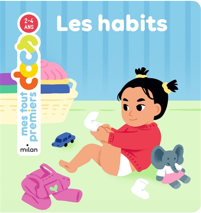 Mes tout premiers docs - Les habits | Desfour, Aurélie (Auteur) | Dieudonné, Cléa (Illustrateur)