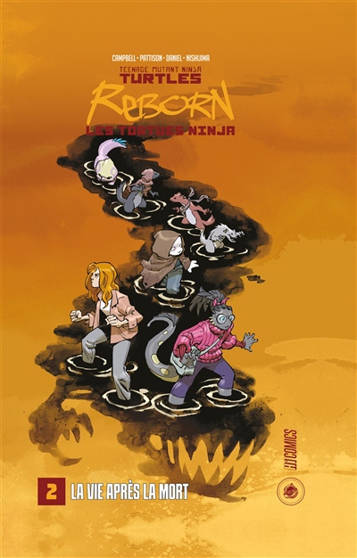 Teenage mutant ninja Turtles reborn T.02 - La vie après la mort | Campbell, Sophie (Auteur) | Daniel, Nelson (Illustrateur) | Nishijima, Jodi (Illustrateur)