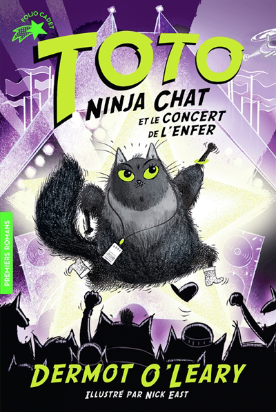 Toto ninja chat T.03 - Et le concert de l'enfer | O'Leary, Dermot