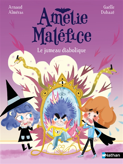 Amélie Maléfice - Le jumeau diabolique | Alméras, Arnaud (Auteur) | Duhazé, Gaëlle (Illustrateur)