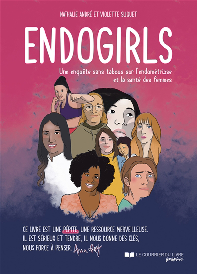 Endogirls : une enquête sans tabous sur l'endométriose et la santé des femmes | André, Nathalie (Auteur) | Suquet, Violette (Illustrateur)