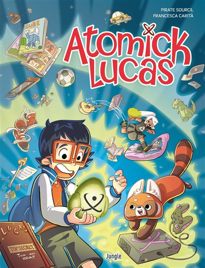 Atomick Lucas T.01 | Piratesourcil (Auteur) | Carità, Francesca (Illustrateur)