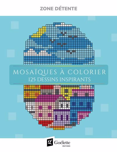 Mosaïques à colorier : 125 dessins inspirants | 