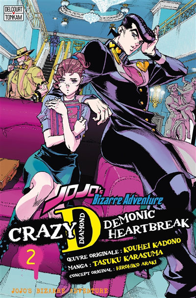 Jojo's bizarre adventure : Crazy D : Demonic Heartbreak T.02 | Kadono, Kôhei (Auteur) | Araki, Hirohiko (Auteur) | Karasuma, Tasuku (Illustrateur)