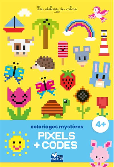 Coloriages mystères codes et pixels | Turquois, Alice