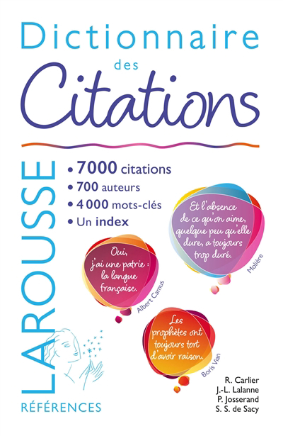 Dictionnaire des citations | 