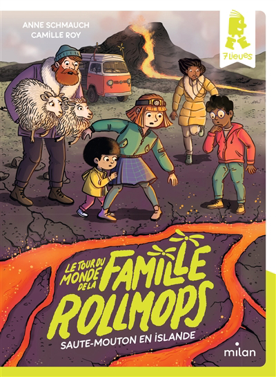Le tour du monde de la famille Rollmops - Saute-mouton en Islande | Schmauch, Anne (Auteur) | Roy, Camille (Illustrateur)