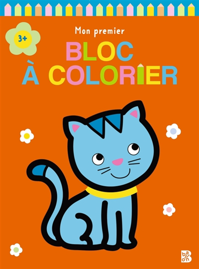 Mon premier bloc à colorier : Chat | 